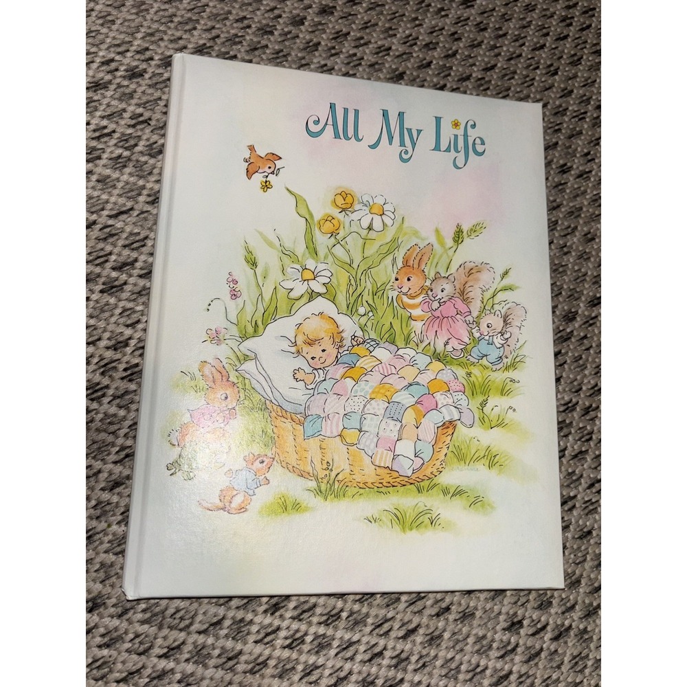 Vintage 1977 Baby Record Book "All My Life" Memory Keepsake C.R Gibson Unused